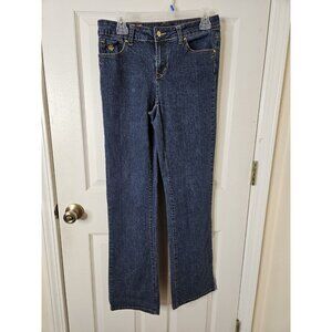 ROCAWEAR Vtg 90s Womens Juniors Blue Distressed skinny  Denim Jeans 12x32